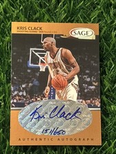 1999 Sage Auto Bronze /650 Kris Clack #A13 Rookie Autograph RC Texas Celtics