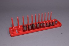 Vintage Craftsman 1/4" Socket Set 6 pt SAE 10pc USA Inv 5305