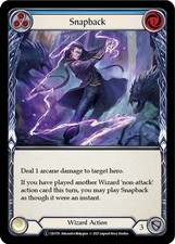 LP FAB Snapback (Blue) - Unlimited Edition Lightly Played Crucible of War Flesh 