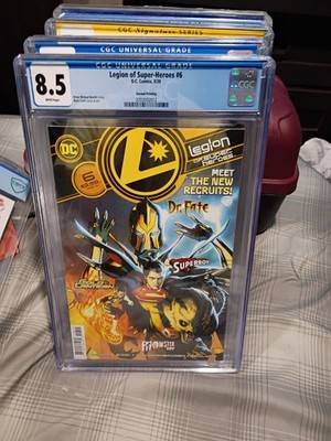 DC Comics Legion Of Super Heroes #6 CGC 8.5 Key Multiple 1st Appearances!