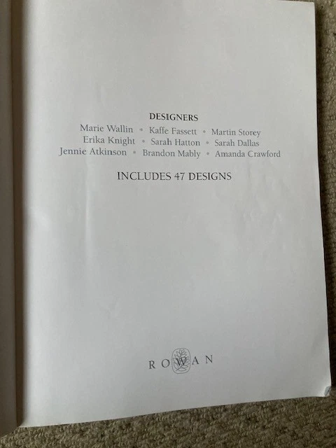 Rowan Knitting And Crochet Magazine Number 45. 47 Designer Patterns - Image 2 of 2