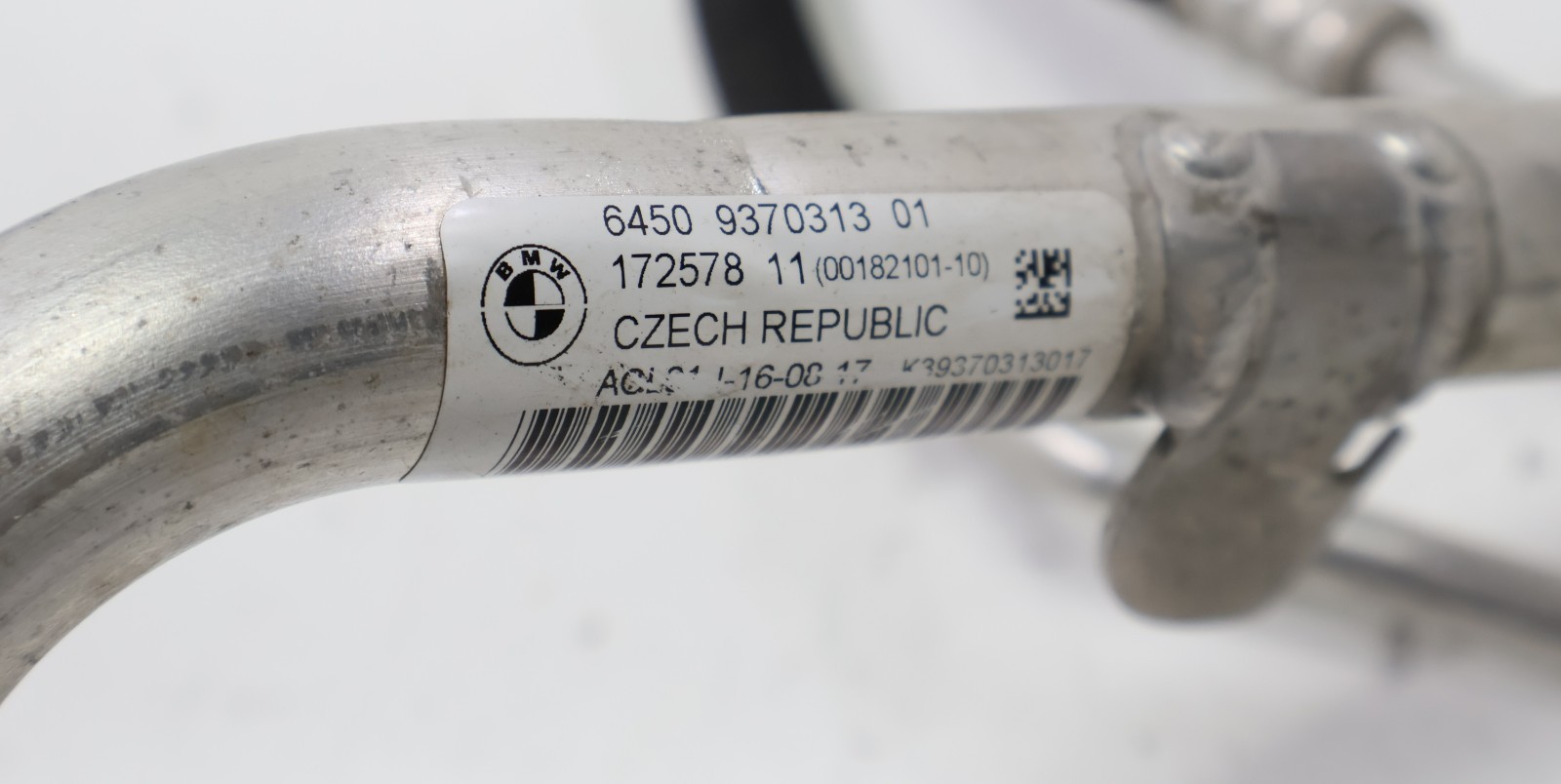 2014 - 2020 BMW i8 I12 AC AIR CONDITIONING LIQUID HOSE TUBE PIPE LINE OEM