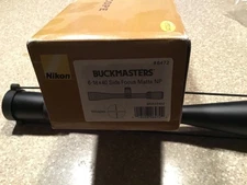 Nikon Buckmasters 6-18x40mm Rifle Scope Nikoplex Reticle #6472 Matte Black