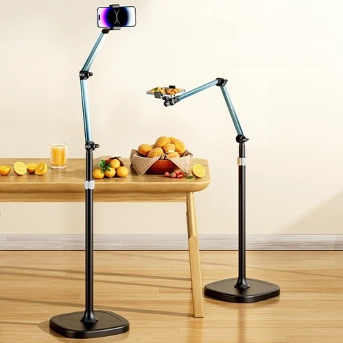 360° Rotation Phone Bracket Adjustable Bed Head Support Bracket Universal - Photo 6 sur 10