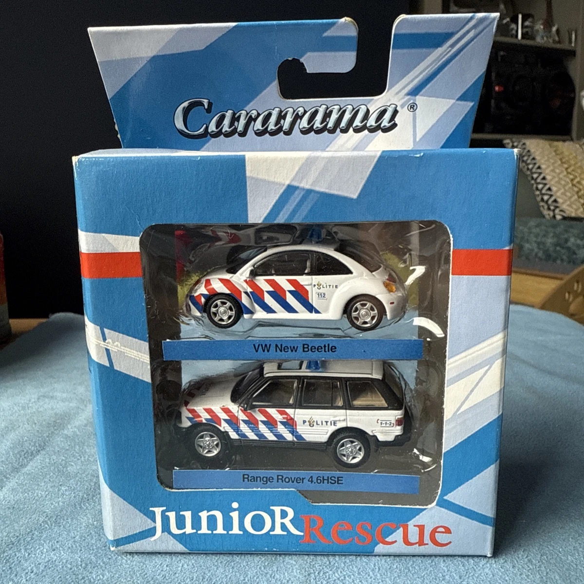 Cararama 1/43 - Range Rover P38 4.6 HSE Bleue (occasion, Très Bon état Avec Boîte)
