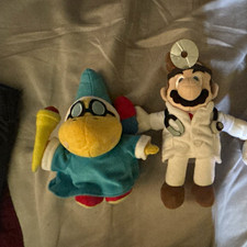 Nintendo Super Mario Plush Doll Mario Dr. Mario Dr. Mario World 2017