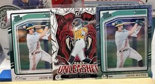 2021 Donruss Baseball Jacob Wilson 3 Card Lot Unleashed A’s