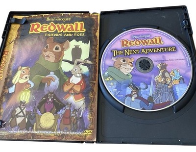 RARE OOP Brian Jacques REDWALL DVD Lot Friends & Foes Next Adventure