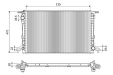 Radiateur Audi V8