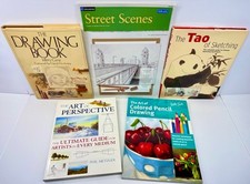 Drawing Book Lot Perspective Sketching Tao Street Scenes Colored Pencils Artist