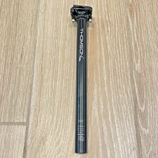 Thomson Elite Bike Bicycle Seatpost Zero Offset 25.4 x 330mm Black