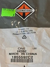 New Navistar International EGRR HOSE COOLANT RETURN 17 & 21