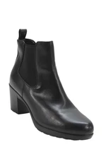 Dream Pairs Womens Block Heels Ankle Boots Shoes Solid Black Size 9.5