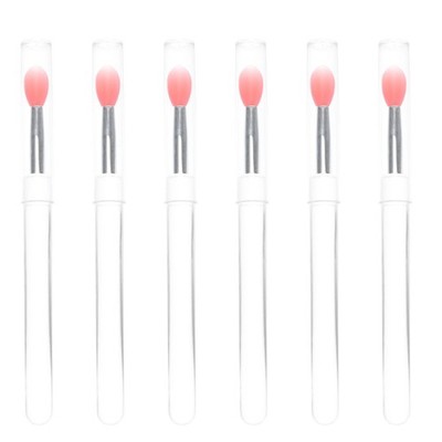  6 Pcs Lippenstift-applikator Lippenpinsel Aus Silikon Lippenstiftpinsel