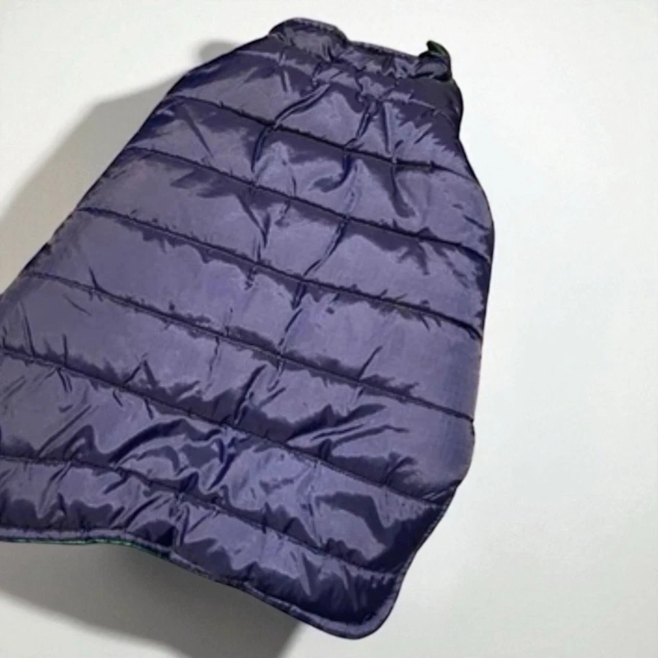 Chaqueta reversible para perro Ralph Lauren verde/azul marino abrigo para perro ropa para perro O8 Foto 2 de 4