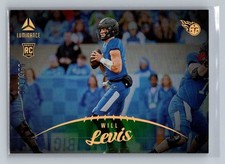 WILL LEVIS 2023 PANINI LUMINANCE GREEN ROOKIE CARD #198  /100