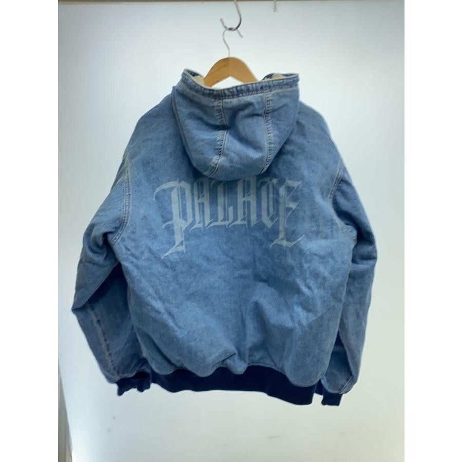 PALACE 26SS Palace Hooded Sherp Jacket Distressed Light L Men 8642 thumbnail 2