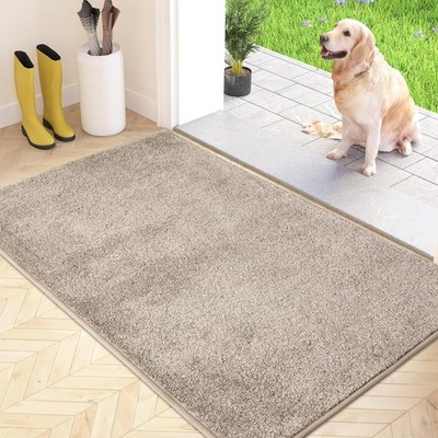 Schmutzfangmatte Bodenmatte Wasserabweisend rutschfest Waschbar 80x120cm