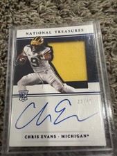 2021 Panini National Treasures Collegiate - College Signatures Chris Evans 