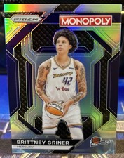 2024 Panini WNBA Monopoly 🏀 - Brittney Griner -Light Blue Prizm /199 #WNBA22 🌟