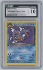 2000 Pokemon Team Rocket 1st Edition Dark Gyarados CGC 10 #25