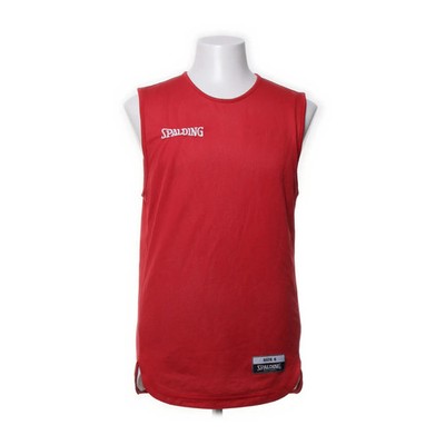 Spalding, Basketball Hemd, Größe: S, Rot/Weiß, Polyester, Print, Mesh #5Iy