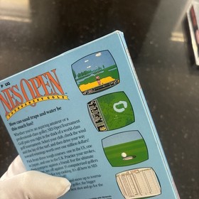 NES Open Tournament Golf - RARE RARE Nintendo STICKER SEALED BNIB