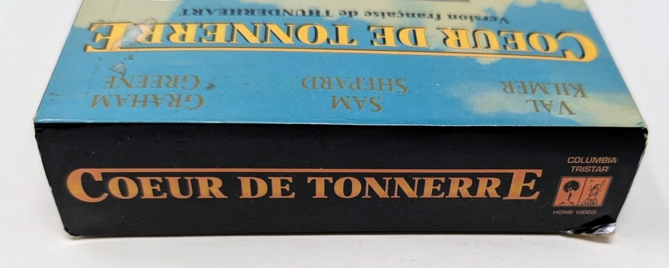 Coeur de Tonnerre VHS (1992) - NTSC - French - Good (Tested) - Image 4 of 4