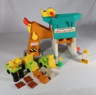 VTG Fisher-Price Lift & Load Depot Playset w/ Trucks, Crates, Forklift eL