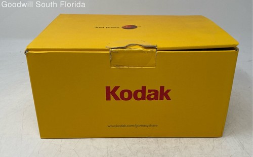 Kodak EasyShare DX6490 10x Optical Zoom Black Digital Camera Open Box Not Tested