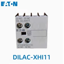 1PC Eaton DILAC-XHI11 Communication contactor auxiliary contact module