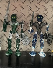 LEGO BIONICLE Toa Mata Complete Set 6 Figures Tahu Kopaka Gali Lewa Pohatu Onua