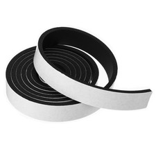 Weather Stripping for Doors 1" W x 3/16" T Foam Seal Tape 6.56 Ft