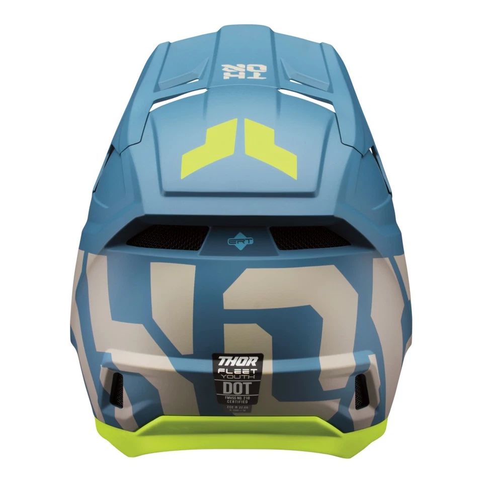 Thor Motocross Helm FLEET FORGE Kinder Kids Crosshelm MX-Helm - Bild 3 von 4