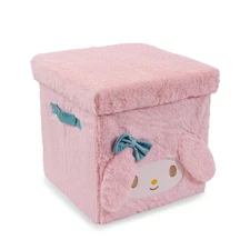 Sanrio My Melody 13-Inch Plush Storage Bin With Lid