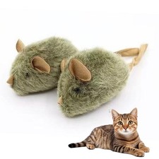 Wind-up Mouse Toy Funny Mouse Shape Cat Interactive Toy Cat Mouse Toy Mouse V7S5