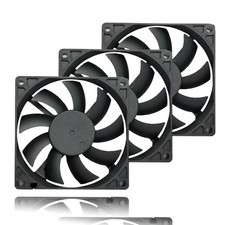 80mm Slim Quiet Computer Fan 12v 80mm X80mm X15mm Silent Pc Fan 4pin Pwm For Com