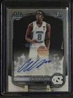 2025 Topps Chrome 1st Bowman Basketball Caleb Wilson 1st Bowman Refractor Auto