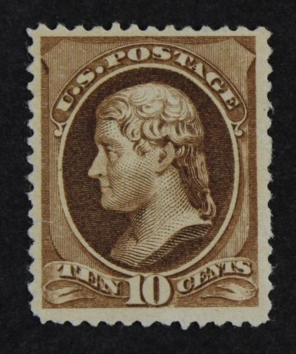 CKStamps: US Stamps Collection Scott#209 10c Jefferson Unused NG
