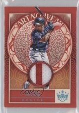 2022 Diamond Kings Art Nouveau Relics Holo Platinum Blue 7/10 Rafael Devers 1r5