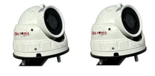 Lot of 2 Safety Vision AHD-3.6M-WT Mobile Surveillance Cam 3.6mm Lens w/ Mount