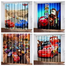 Junge Cars Lightning Mcquee Vorhänge Blickdicht Gardine Ösen Verdunklung Vorhang