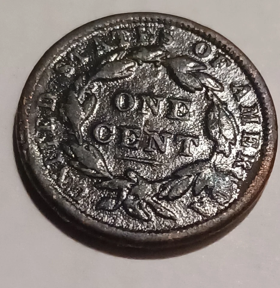 1838 Coronet Head Cent. - Image 4 of 4