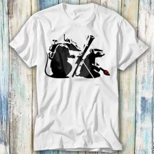 Banksy War On Art Rats T Shirt Meme Gift Top Tee Unisex 1235