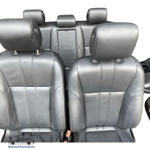 JAGUAR XJ X351 COMPLETE BLACK INTERIOR LEATHER Heated SEATS WITH DOOR CARD - Picture 4 of 9
