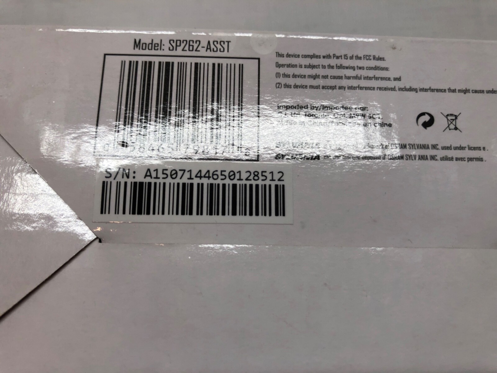 sylvania bluetooth speaker sp262