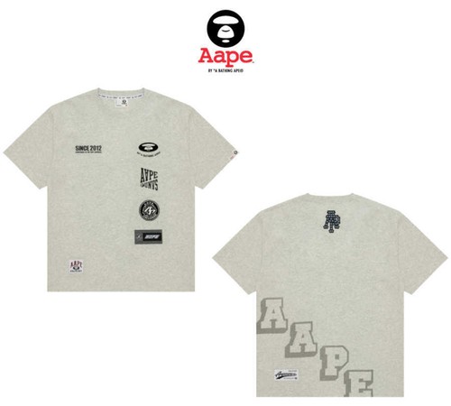 Aape By A Bathing Ape Herren breite Silhouette T-Shirt 2024 Modell AAPTEM1566XAN JPN