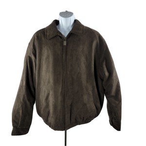 weatherproof microsuede bomber jacket