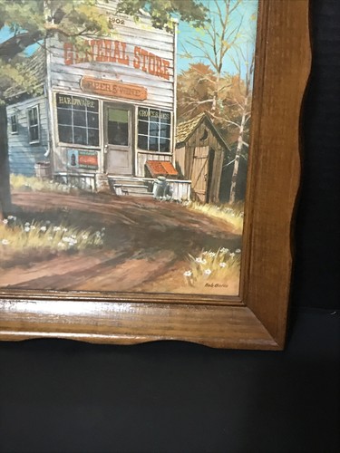 Bob Bates Wooden Frame Lithograph #2585 - Picture 7 of 8
