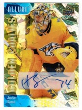 23/24 2023 UPPER DECK ALLURE JUUSE SAROS GG-3 GOLDEN GOALIES AUTO AUTOGRAPH